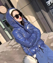 女款 棉服宽松显瘦单排扣百搭纯色外套连帽长袖 潮 2019秋冬新款 时尚