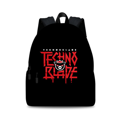 3D背包technoblade猪皇血神