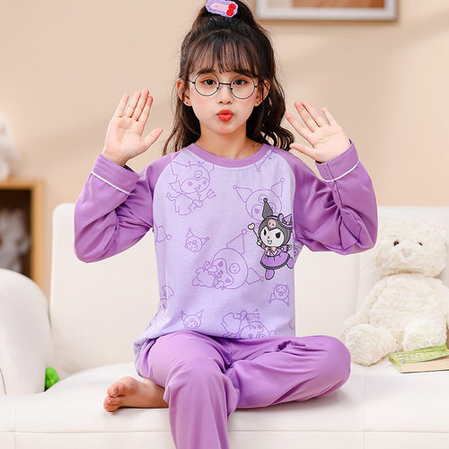 004童中大童卡通夏季空调家居服