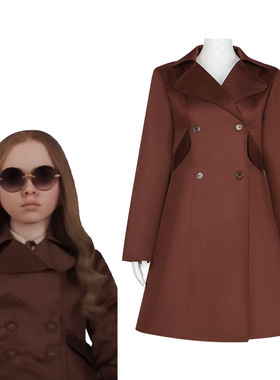 M3GAN女主梅根外套cos服角色扮演cosplay 万圣节女成人儿童表演服