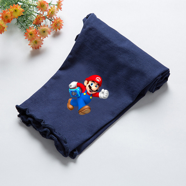supermario女童春夏七分裤