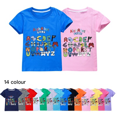 alphabetlore字母传说儿童T恤