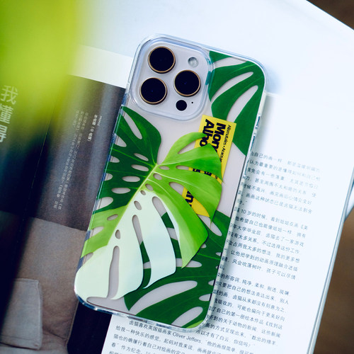 苹果iPhone16TPU透明IMD图案内封