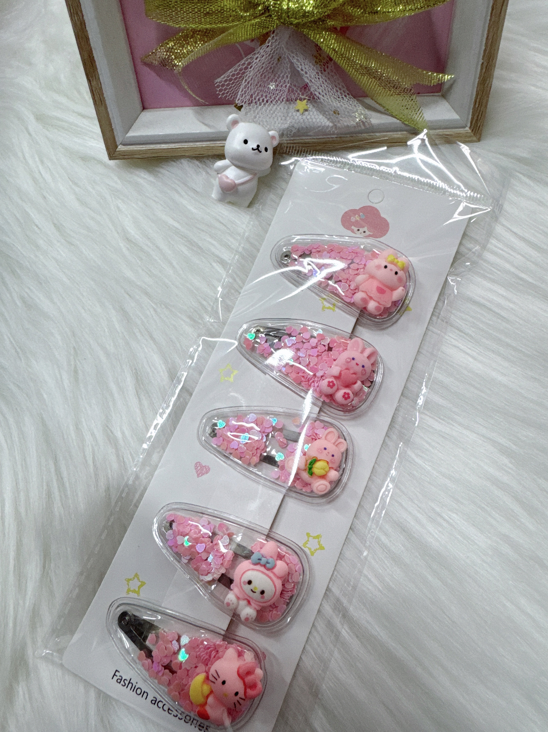 刘海夹甜ins风流沙发夹儿童发卡亮片儿童韩版高颜值儿童发夹