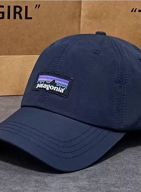 潮牌巴塔pata帽子女显脸小鸭舌帽男士运动速干棒球帽户外防晒遮阳