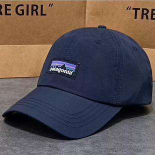 潮牌巴塔pata帽子女显脸小鸭舌帽男士运动速干棒球帽户外防晒遮阳