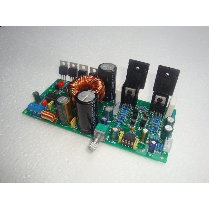 免调试 直流12 V大功率100W单声道功放板