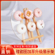 婚庆派对甜甜圈展示架森系甜品台冷餐甜点马卡龙木架亚克力装 饰架
