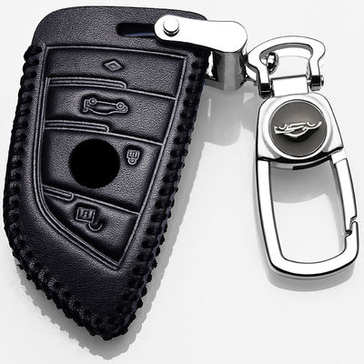 宝马5系钥匙套真皮2021款宝马525li 530li 540li女刀锋款钥匙包扣