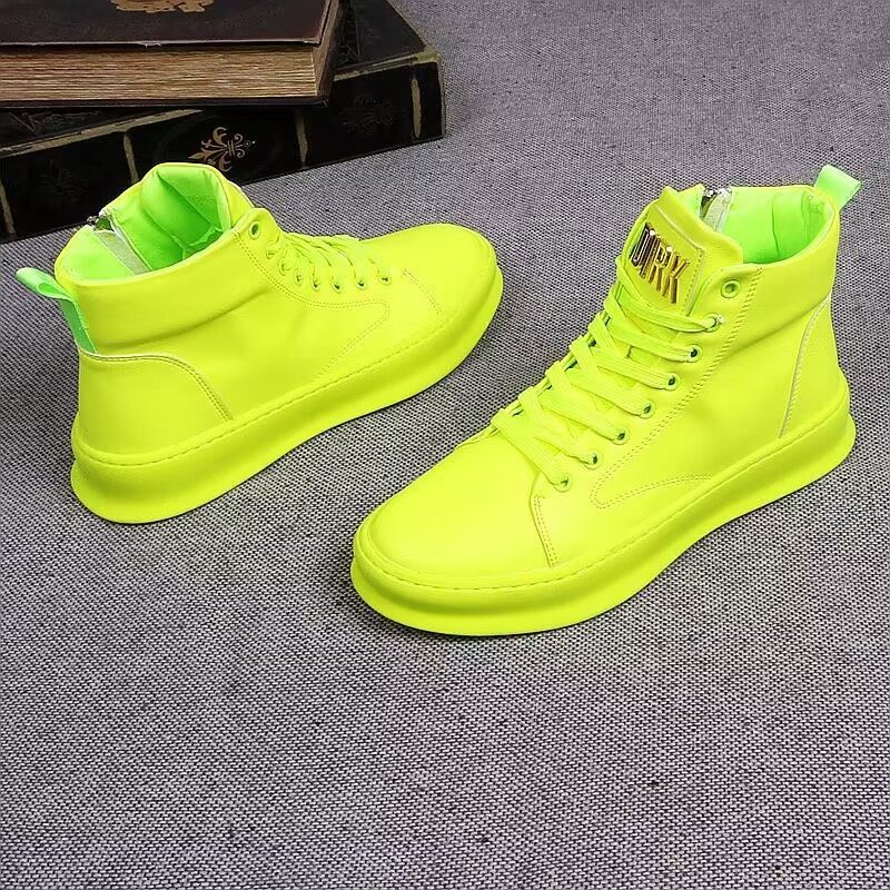 冬季时尚高帮鞋男韩版百搭休闲鞋板鞋厚底增高小白鞋马丁靴男鞋,流行男鞋,高帮鞋,淘宝优惠券,粉丝福利购,淘宝优惠卷