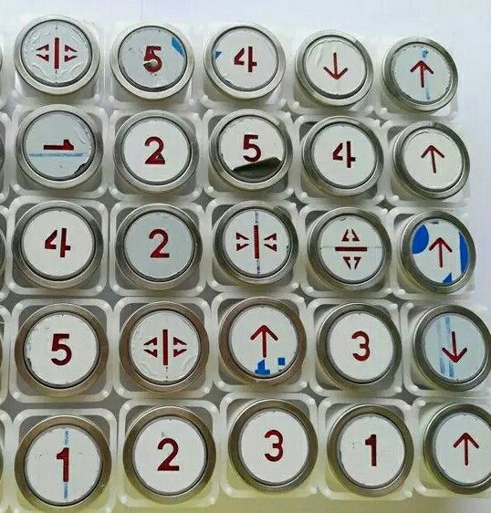 电梯配件富士 圆形电梯按钮开关TA109 DA211 AK-4B开孔33mm