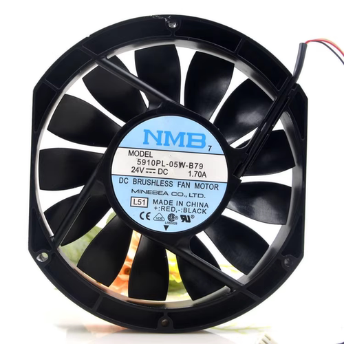 美蓓亚 NMB 5910PL-05W-B79 17251 24V 1.70A 17CM变频器散热风扇