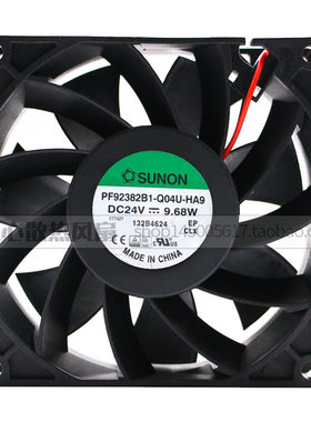 PF92382B1-Q04U-HA9 24V 9.68W全新原装SUNON 9CM 9038变频器风扇