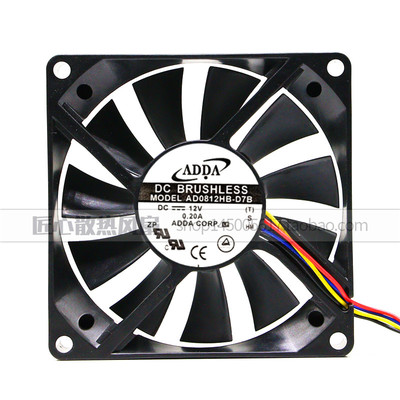 大华视频解码器风扇 AD0812HB-D7B 8015 12V FD1280-DP184C