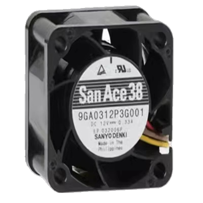 9GA0312P3G001《FAN 38X28MM 12VDC TACH,PWM》