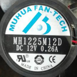 MUHUA FAN MH1225M12D DC 12V 0.26A 120x120x25mm散热风扇