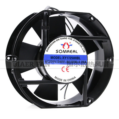 全新SOMREAL 220V/380V XY17250HBL/HSL 0.23A/0.15A烤箱散热风扇