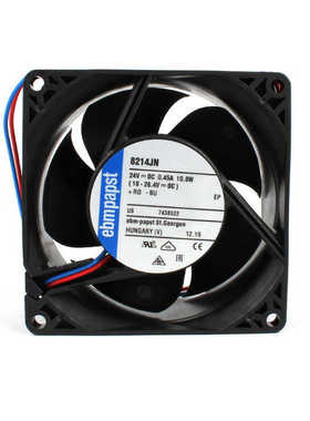 全新原装德国Ebm-papst变频器风扇8214JN 24V 10.8W 8038轴流风扇