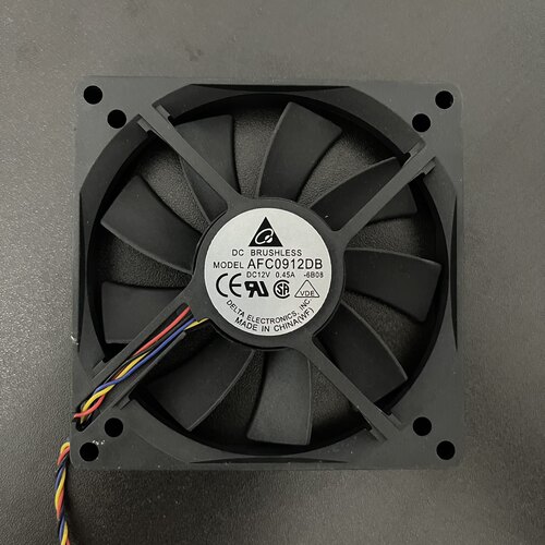 超薄9015 AFC0912DB 9CM 12V 0.45A 四线PWM调速机箱电脑CPU风扇