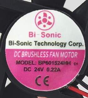 百瑞 BP601524HH 0.22A 6015 DC24V 0.22A 6CM 变频器风扇