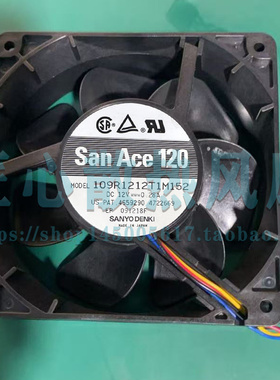 正品三洋 SAN ACE 120 109R1212T1M152 DC 12V 0.28A 12厘米风扇