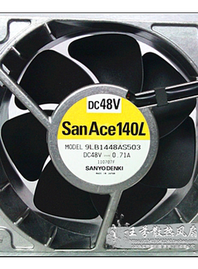 Sanyo/三洋 14050 14CM 9LB1448AS503 48V 0.71A 变频器 散热风扇