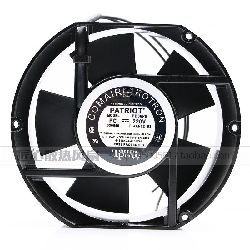 全新COMAIR ROTRON PATRIOT风机PD36P9 220V 17CM 17251散热风扇
