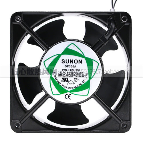 全新建准SUNON DP300A P/N 3123XBL XSL HSL HBL12CM 380V 风扇