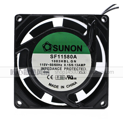 包邮 SF11580A-1083HSL.GN Sunon AC 风扇 115VAC 原装正品