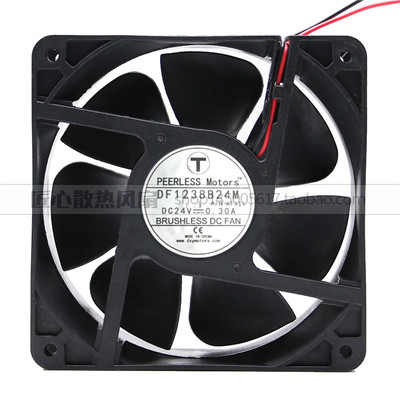 DF1238B24M DC 24V 0.3A 散热风扇