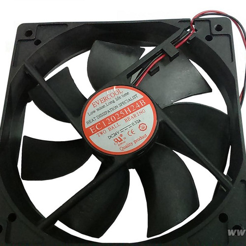 EC12025H24S EC12025H24B DC 24V  120x120x25mm 散热风扇