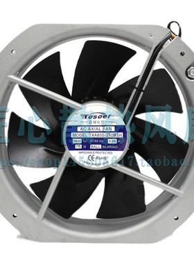 TXA80S-280B3H AC 380V 0.29A 115W 280x80mm 28厘米散热轴流风机