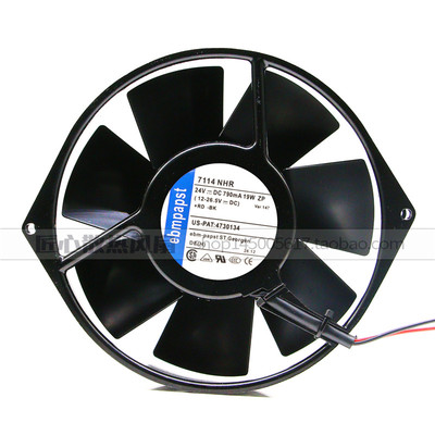 7114N 7114NHR 7114NH 7114NU 7114N/2/2H 24V 12W/19W 铁叶风扇