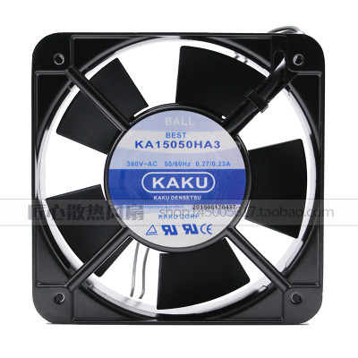 KAKU 卡固 KA1525 15050HA3 380v 0.27/0.23A 15CM机柜防水风扇
