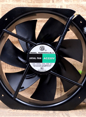 九龙 TG28080HA3BL TG28080HA2BL-C TG28080HA1BL 380V 散热风扇