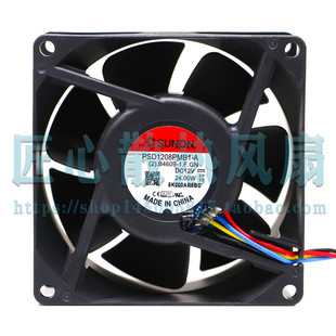 12V 24W PSD1208PMB1 8038 8厘米暴力服務(wù)器散熱風(fēng)扇 建準(zhǔn)SUNON
