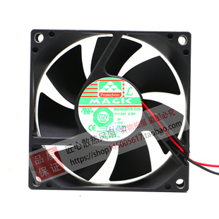 MGA8024ZB/UB/XB/YR-O25 台湾Protechnic永立 24V 变频器散热风扇