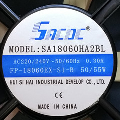原装全新SEADA SA18060HA2BL 220V 18CM/厘米 轴流散热风扇风机