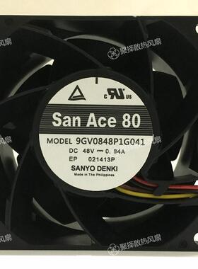 9GV0848P1G03 三洋风扇 8038 48V 0.84A 8CM大风量 变频器 风扇