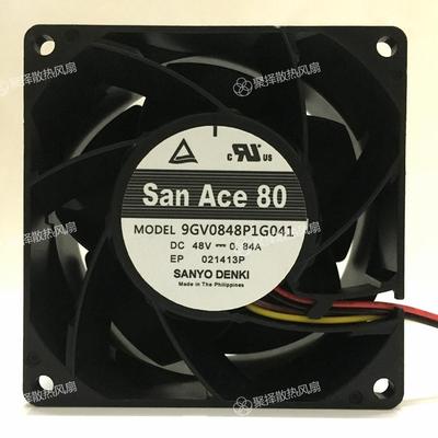 9GV0848P1G03 风扇 8038 48V 0.84A 8CM大风量 变频器 风扇