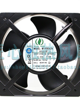 全新美途MUTUAL MOTOR M195KA2H 20572 20CM 200V 0.50A 散热风扇