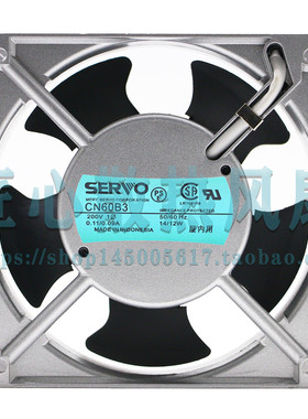 伺服SERVO CNJ60B5 CN52B5 CN55B31 CN48B3 12CM 12038 200V风扇
