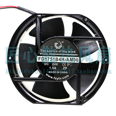 风之源 FD1751B4H-AM00 DC  24V  1.5A 17厘米直流散热风扇大风力