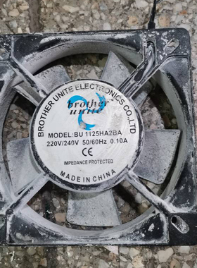Brother unite BU1125HA2BA 220V 0.10A 12cm 11025 轴流风机