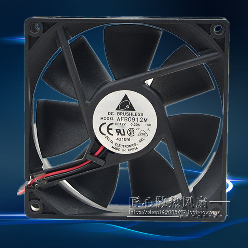 台達 AFB0912M 12V 0.20A 9CM厘米 9025 3線靜音機箱電源散熱風扇在類目 電腦硬件/顯示器/電腦周邊, 散熱器/風扇中 - 來自Buy2taobao.com提供專業的淘寶代購服務