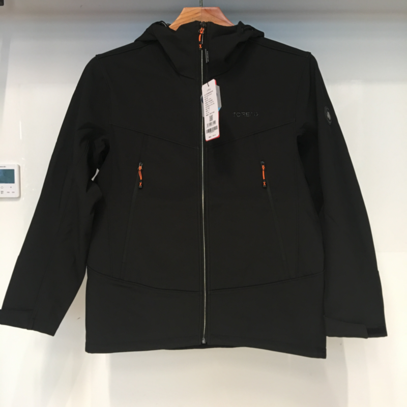 探路者软壳外套 秋冬新款户外男式连帽极地软壳外套TAEEAL91019