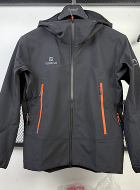 探路者软壳衣男25秋冬CORDURA防风防泼水加绒登山外套TAEEAN91051