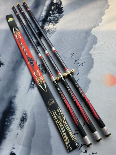 青鲟之王钓鱼竿超轻超硬12H碳素钓鱼手杆19调青鱼鲟鱼巨物台钓竿