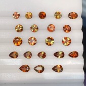 HZS天然红柱石裸石160元 克拉彩宝首饰配石镶嵌戒指吊坠耳环新品