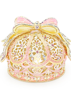 【微瑕清仓】Picals首饰盒粉色兔子樱花皇冠蝴蝶结首饰盒戒指盒